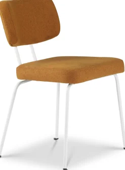 Eetkamerstoelen Zonder Armleuning-Eijerkamp Collectie Tom Onderstel Wit Eetkamerstoel Marroc