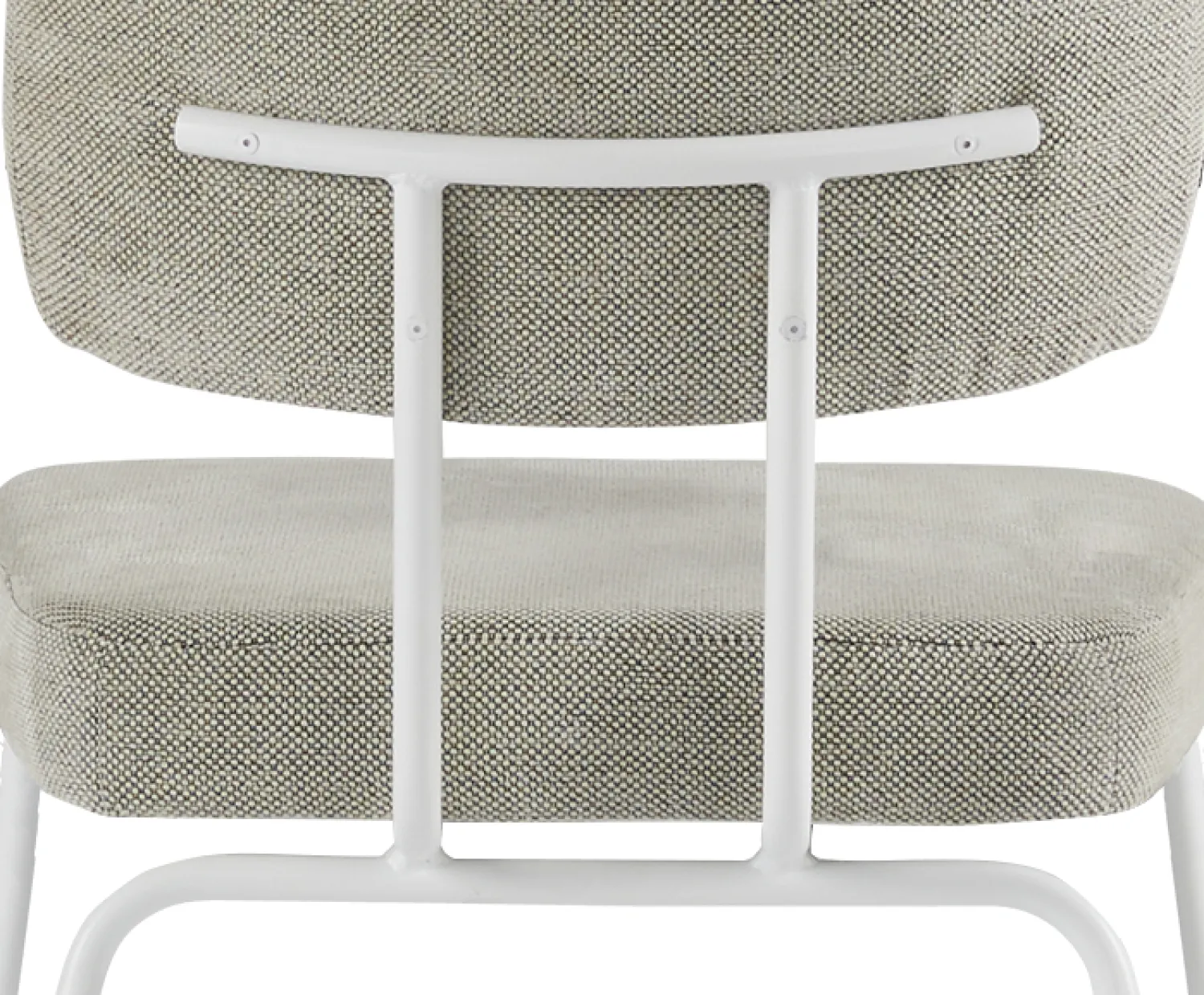 Eetkamerstoelen Zonder Armleuning-Eijerkamp Collectie Tom Onderstel Wit Eetkamerstoel Multigrey