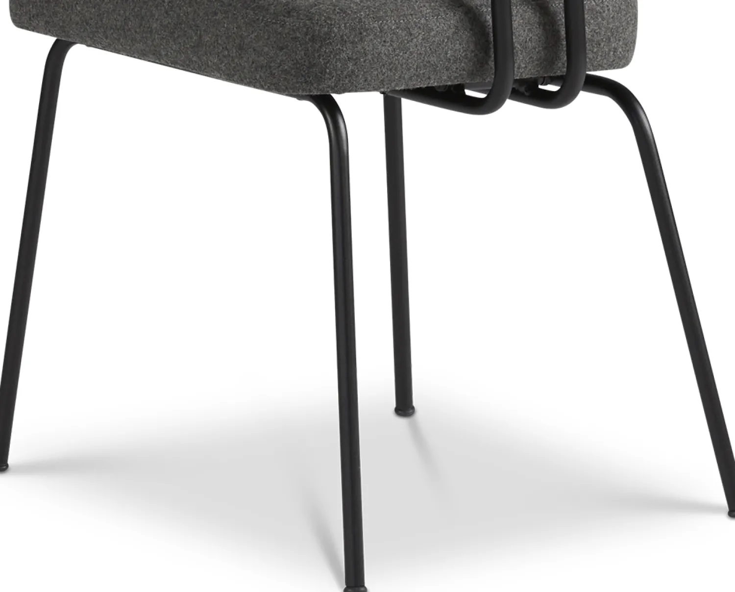 Eetkamerstoelen Met Armleuning-Eijerkamp Collectie Tom Onderstel Zwart Armstoel Antracite, Antracite