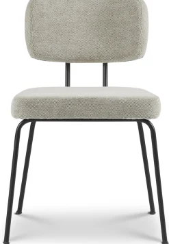 Eetkamerstoelen Zonder Armleuning-Eijerkamp Collectie Tom Onderstel Zwart Eetkamerstoel Multigrey