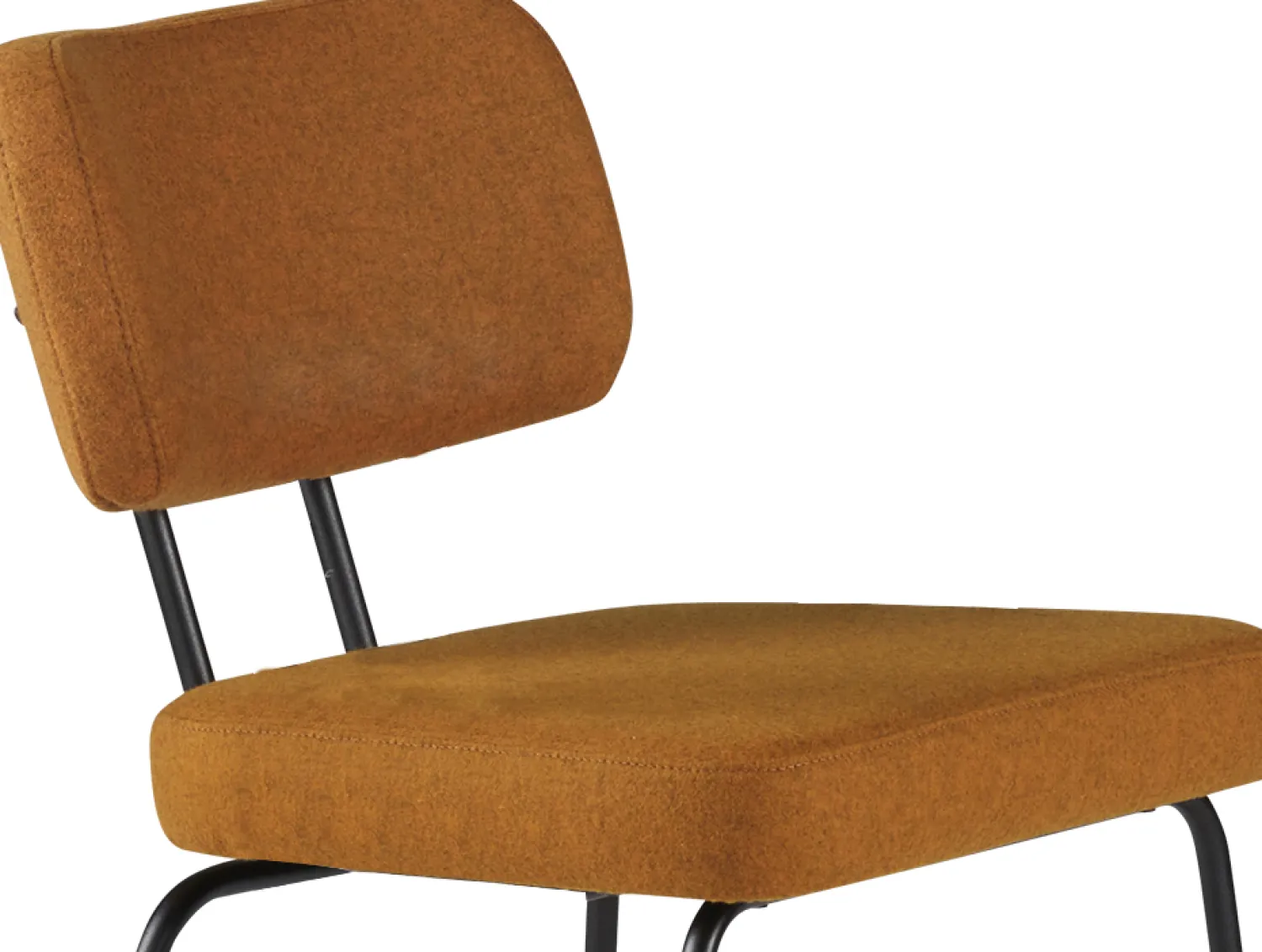 Eetkamerstoelen Zonder Armleuning-Eijerkamp Collectie Tom Onderstel Zwart Eetkamerstoel Marroc
