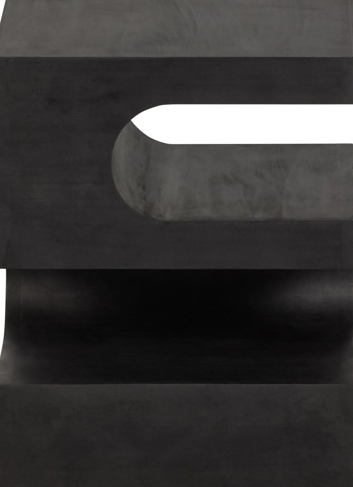 Houten Bijzettafels-WOOOD Toma Bijzetafel Black
