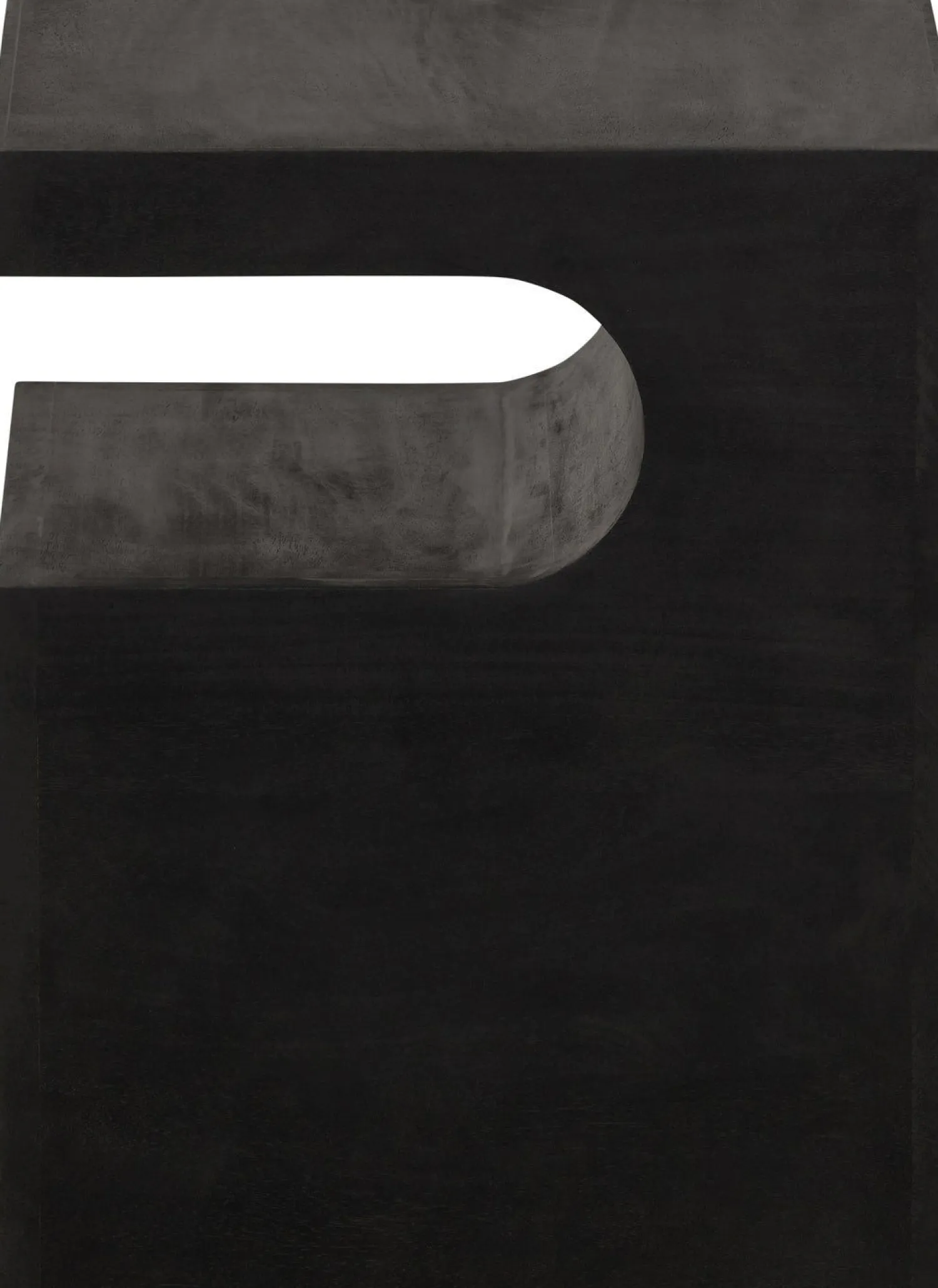 Houten Bijzettafels-WOOOD Toma Bijzetafel Black