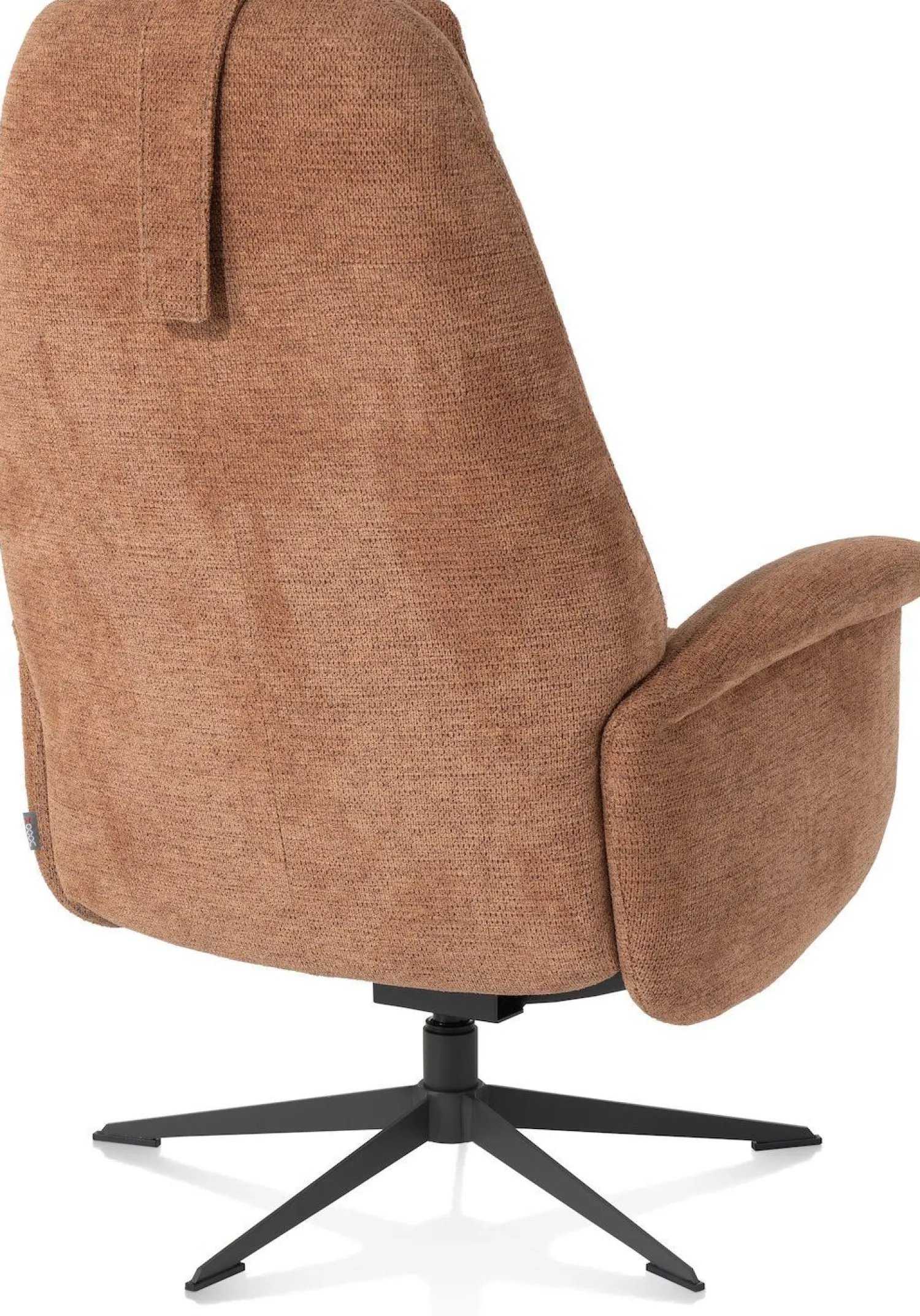 Draaifauteuils|Relaxfauteuils-XOOON Tonale Relaxfauteuil Koper