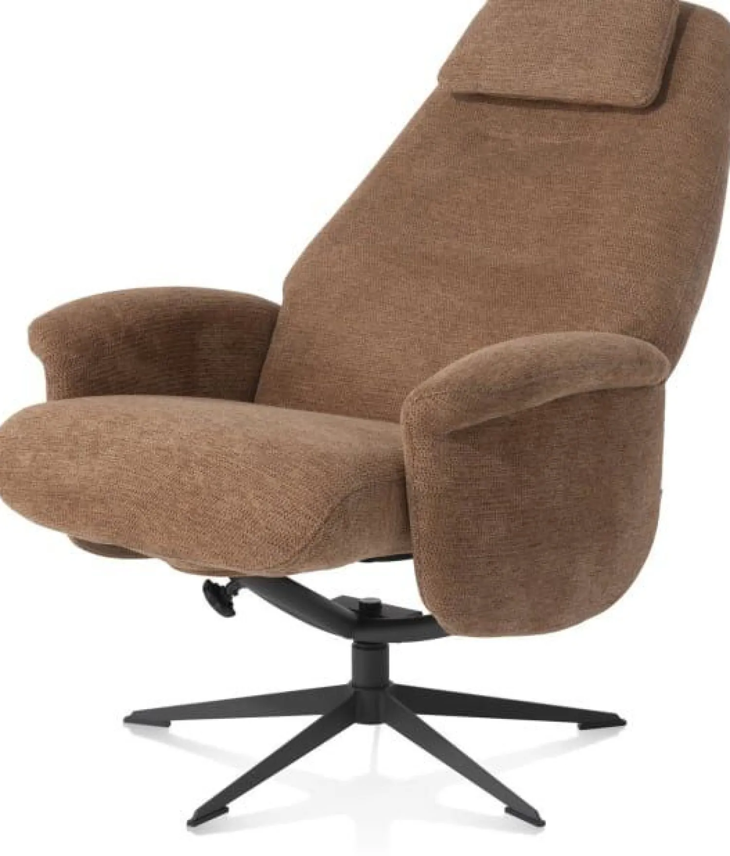 Draaifauteuils|Relaxfauteuils-XOOON Tonale Relaxfauteuil Koper