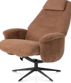 Draaifauteuils|Relaxfauteuils-XOOON Tonale Relaxfauteuil Koper