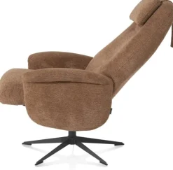 Draaifauteuils|Relaxfauteuils-XOOON Tonale Relaxfauteuil Koper