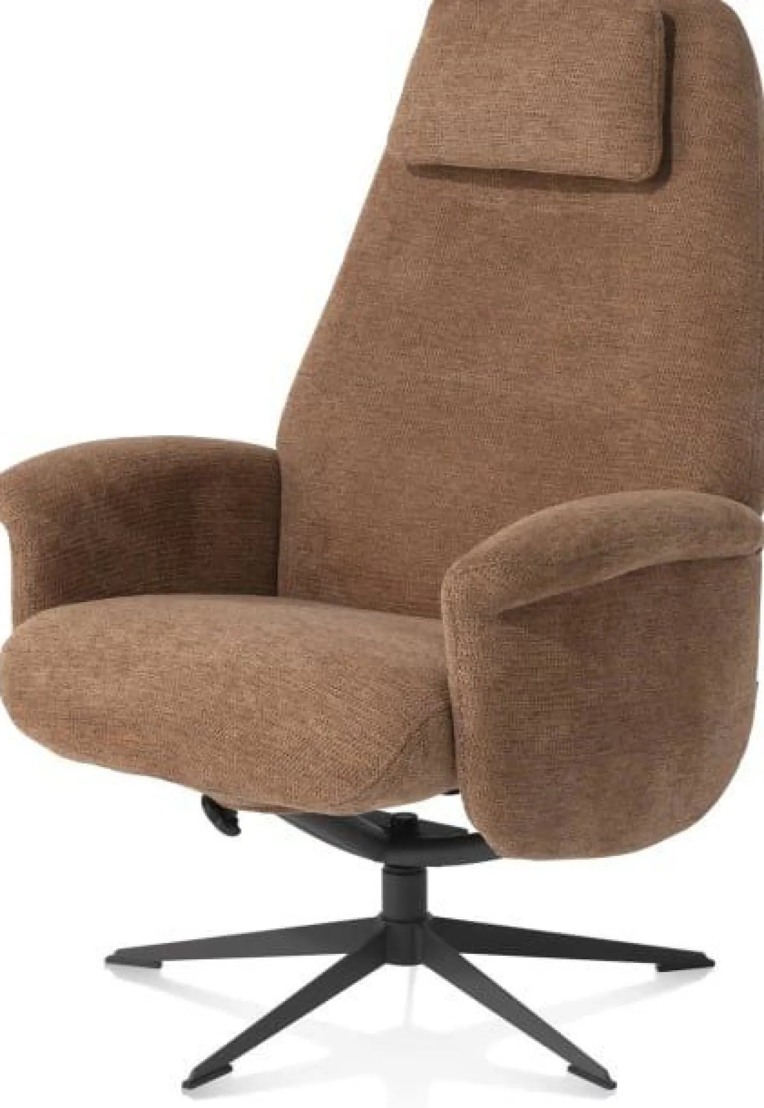 Draaifauteuils|Relaxfauteuils-XOOON Tonale Relaxfauteuil Koper