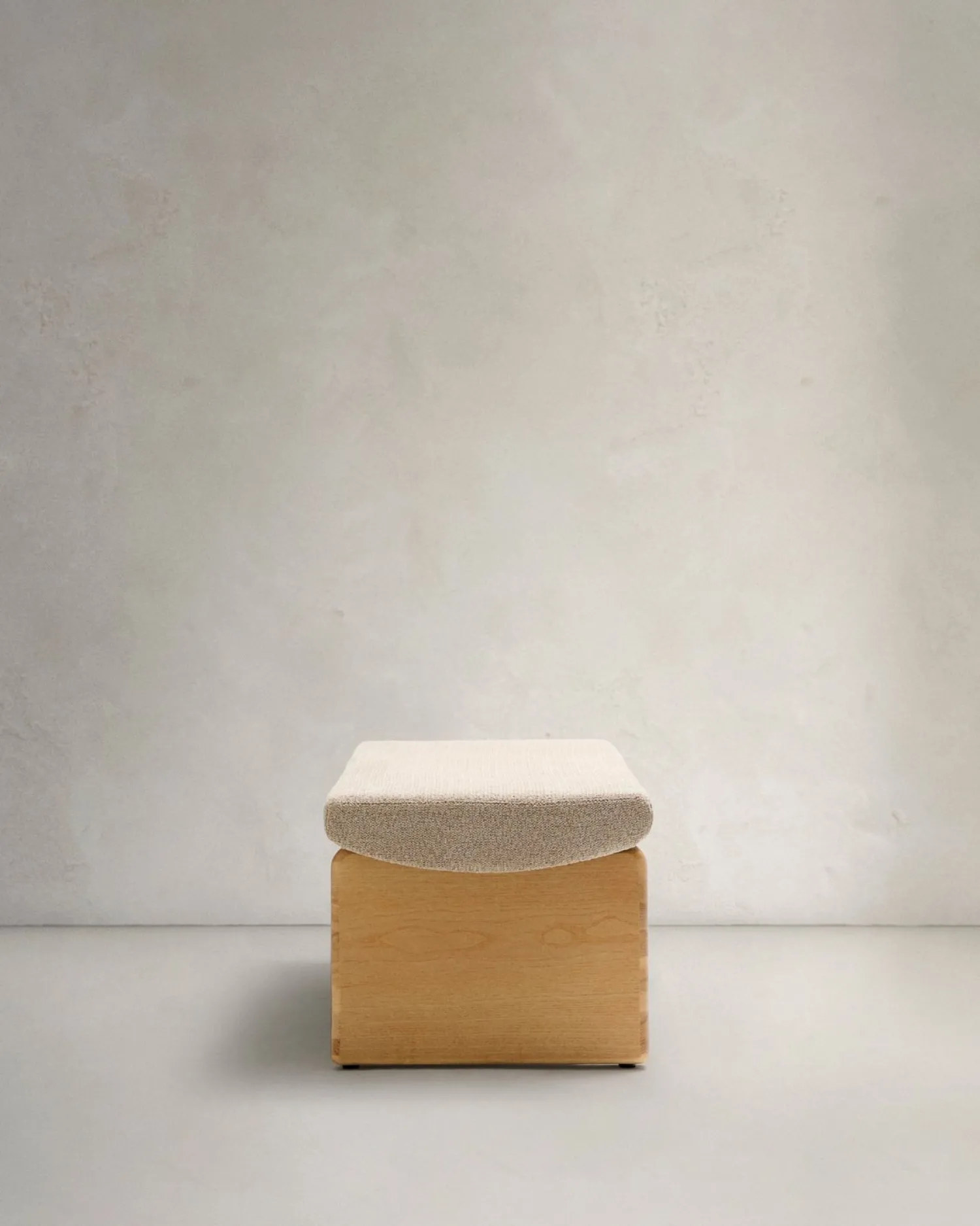 Zitbanken-Kave Home Topaz Bankje Naturel, Beige