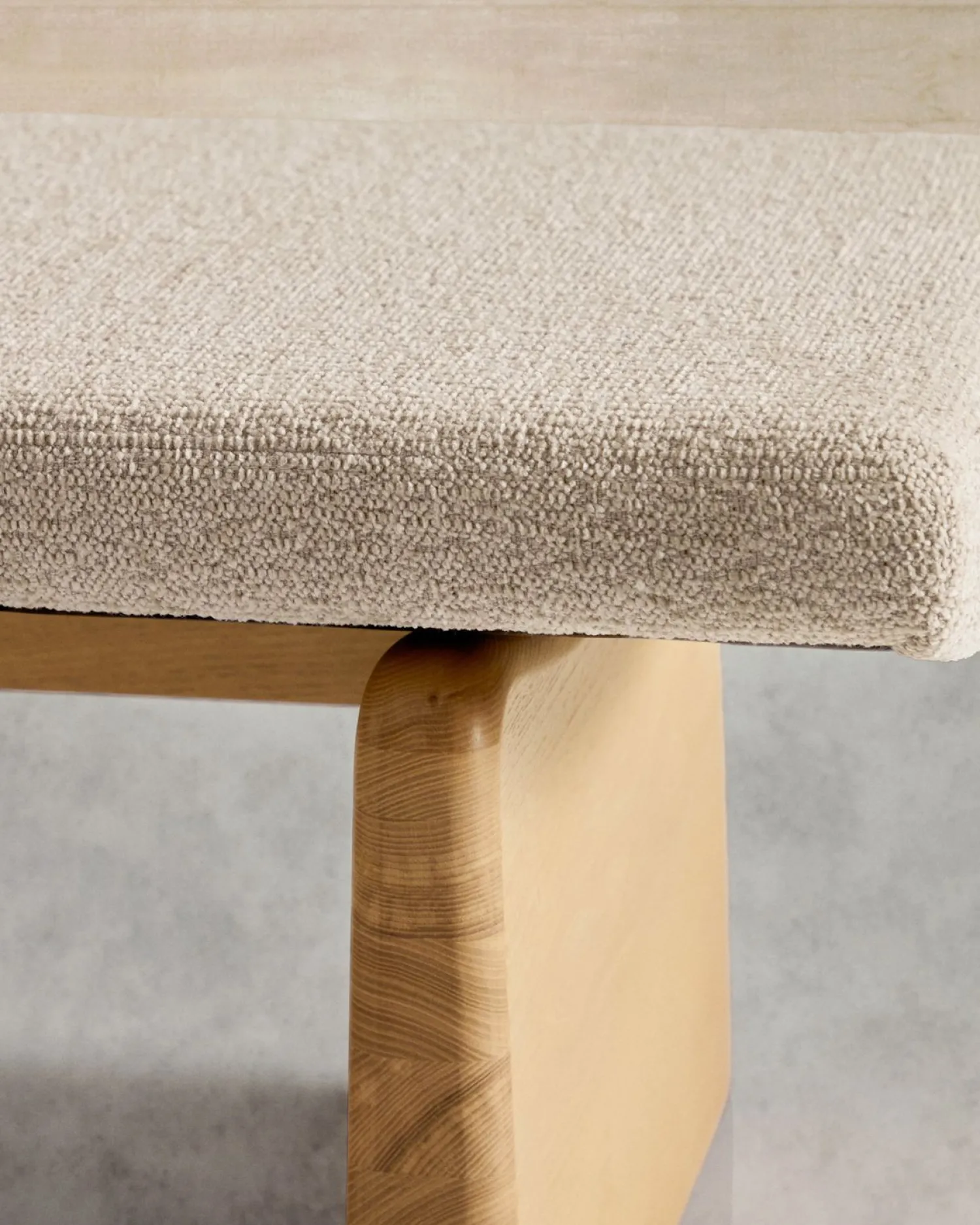 Zitbanken-Kave Home Topaz Bankje Naturel, Beige