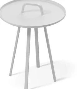 Ronde Bijzettafels-Montis Tor Bijzettafel wit