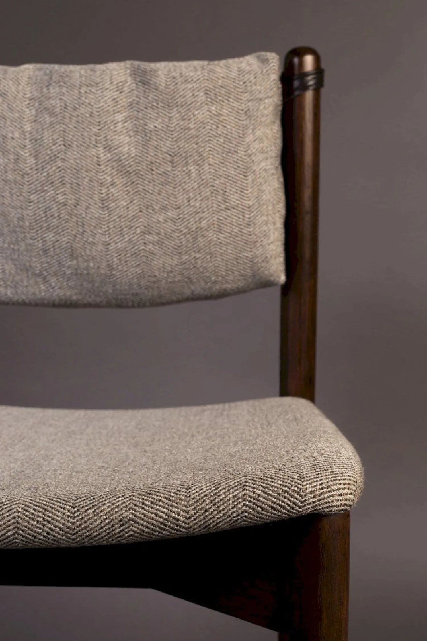 Eetkamerstoelen Zonder Armleuning-Dutchbone Torrance Eetkamerstoel Brown, Beige