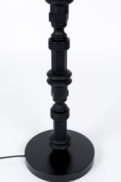 Vloerlampen|Vloerlampen-Zuiver Totem Vloerlamp Zwart