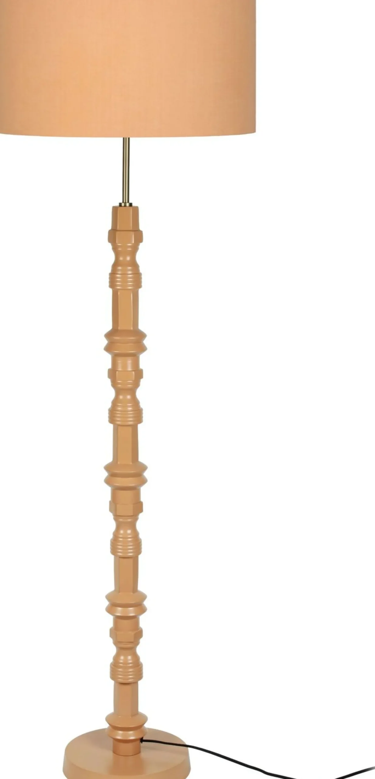 Vloerlampen|Vloerlampen-Zuiver Totem Vloerlamp Terracotta