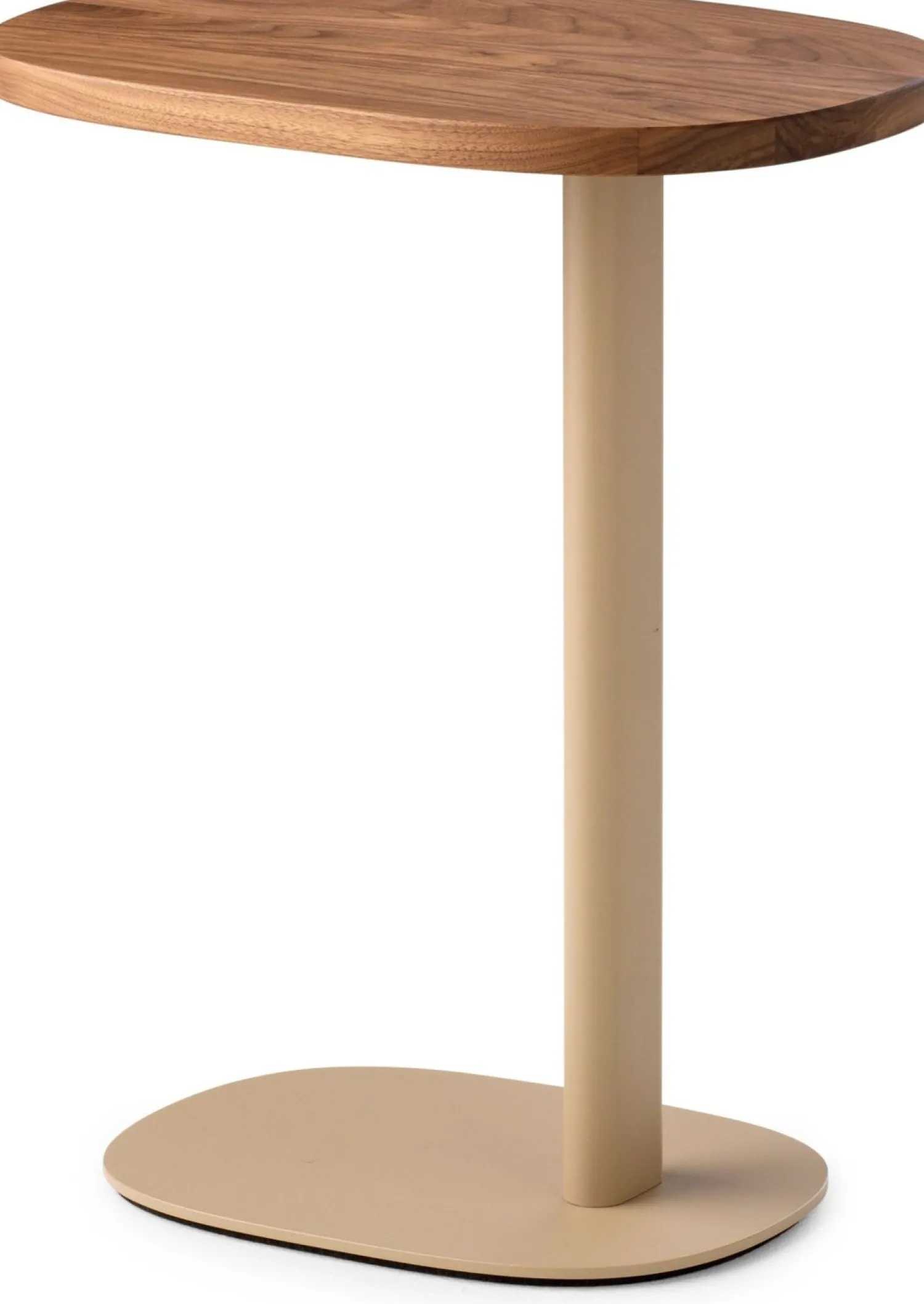 Houten Bijzettafels-Leolux Toveri Bijzettafel Taupe