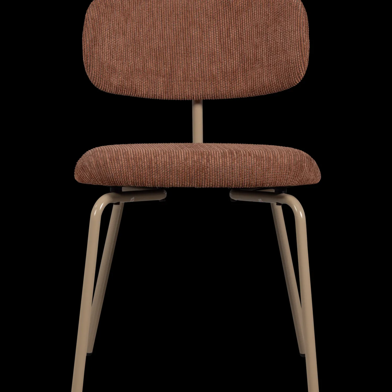 Eetkamerstoelen Zonder Armleuning-WOOOD Travis Eetkamerstoel Brown