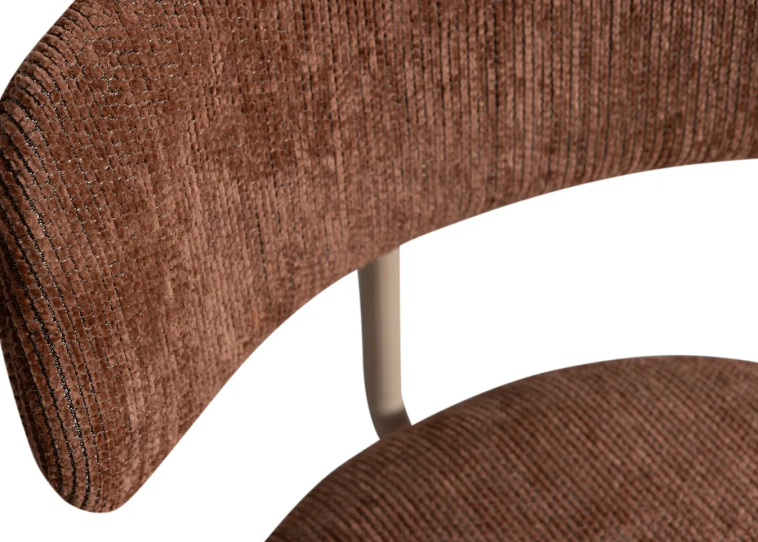 Eetkamerstoelen Zonder Armleuning-WOOOD Travis Eetkamerstoel Brown