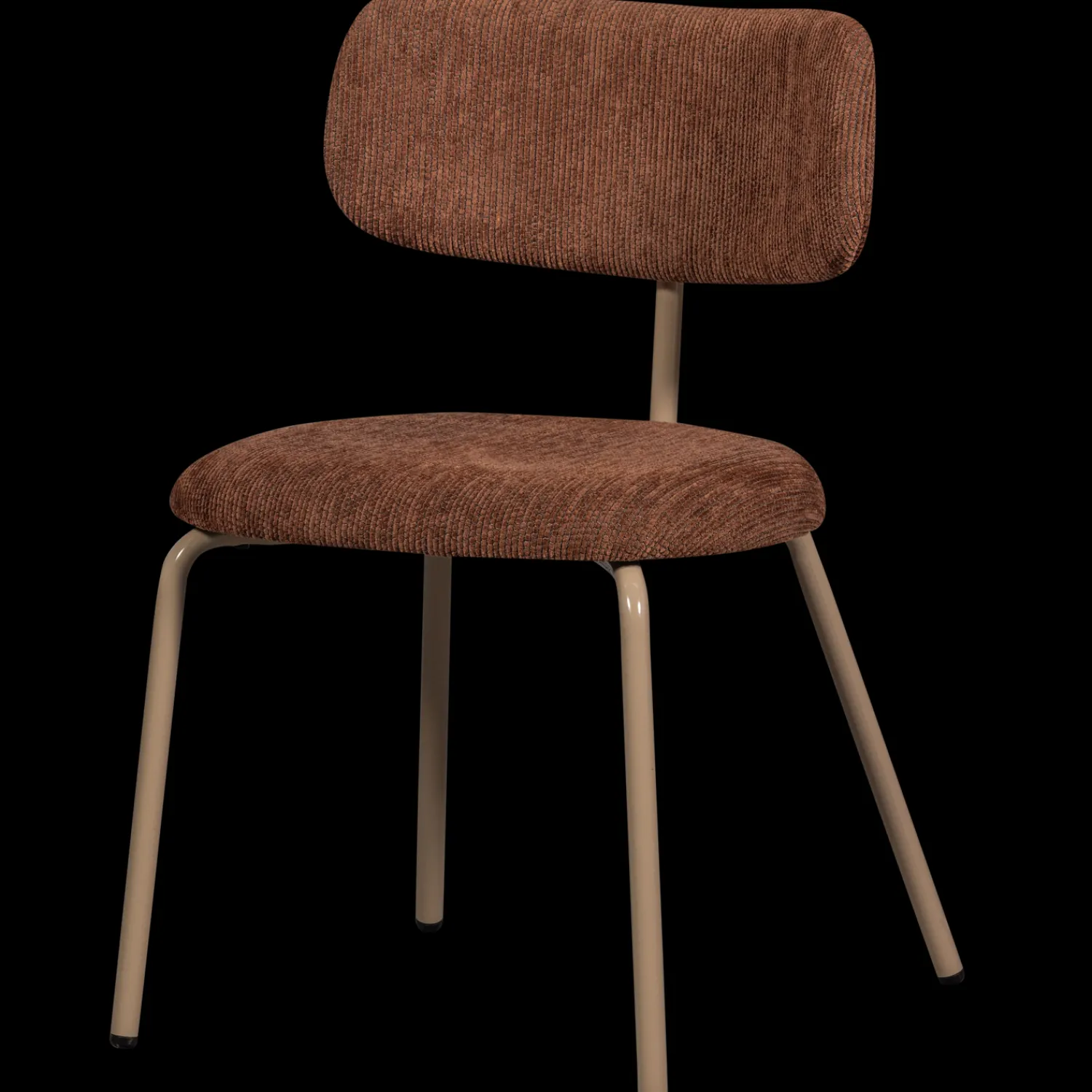 Eetkamerstoelen Zonder Armleuning-WOOOD Travis Eetkamerstoel Brown