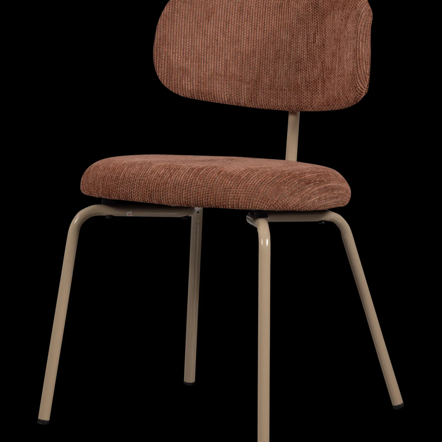 Eetkamerstoelen Zonder Armleuning-WOOOD Travis Eetkamerstoel Brown