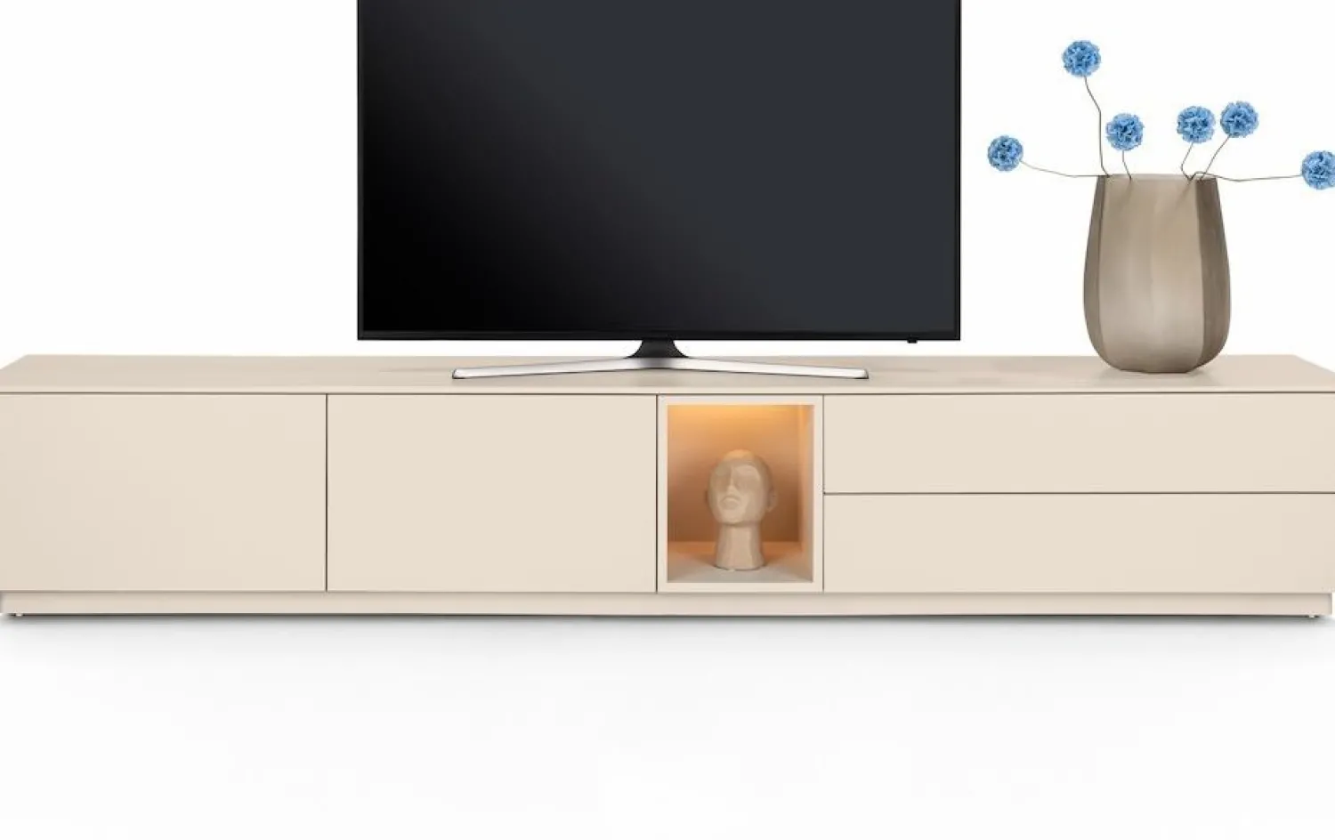 Tv-Meubels-XOOON Trentino Tv-meubel Creme
