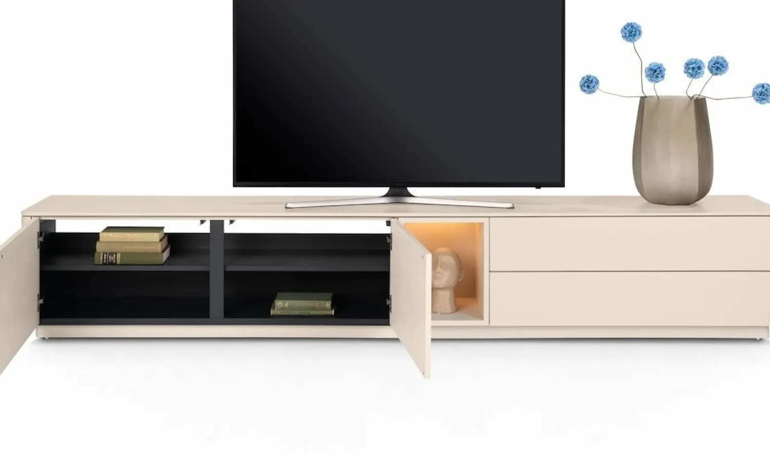 Tv-Meubels-XOOON Trentino Tv-meubel Creme