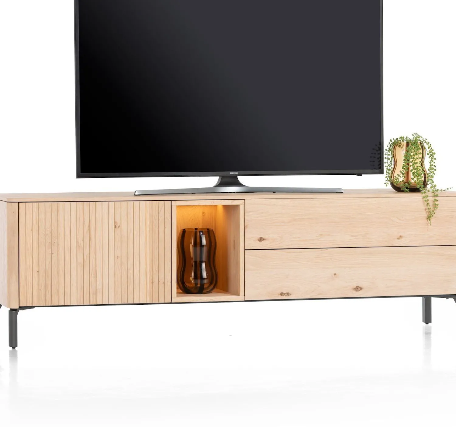 Tv-Meubels-XOOON Trenton Lowboard Naturel