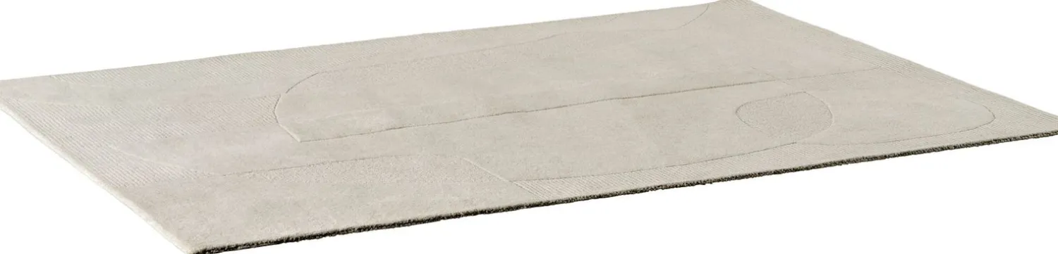Vloerkleden|Rechthoekige Vloerkleden-Montèl Tribe Vloerkleed Natural, White