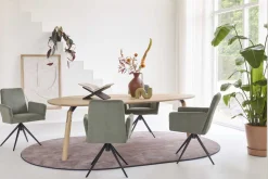Organische Eettafels-Bert Plantagie Trinity Eettafel Naturel
