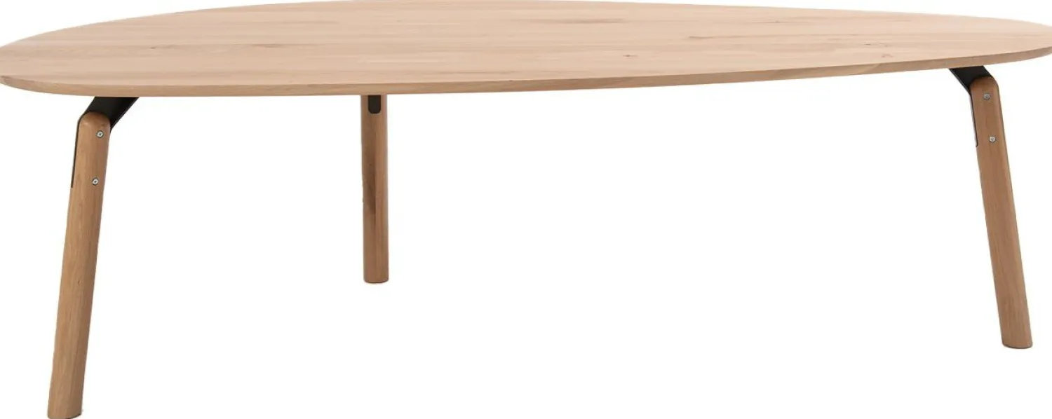 Organische Eettafels-Bert Plantagie Trinity Eettafel Naturel