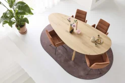 Organische Eettafels-Bert Plantagie Trinity Eettafel Naturel