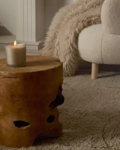 Houten Bijzettafels-Kave Home Tropican Bijzettafel Naturel