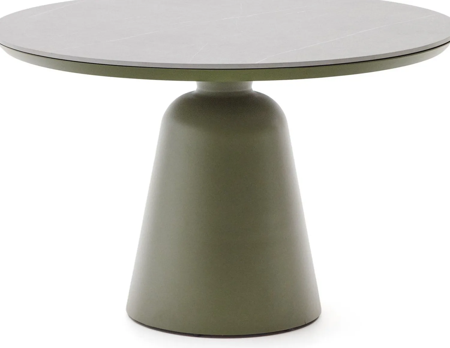 Tuintafels-Kave Home Tudons Ronde Tuintafel Groen