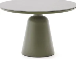 Tuintafels-Kave Home Tudons Ronde Tuintafel Groen
