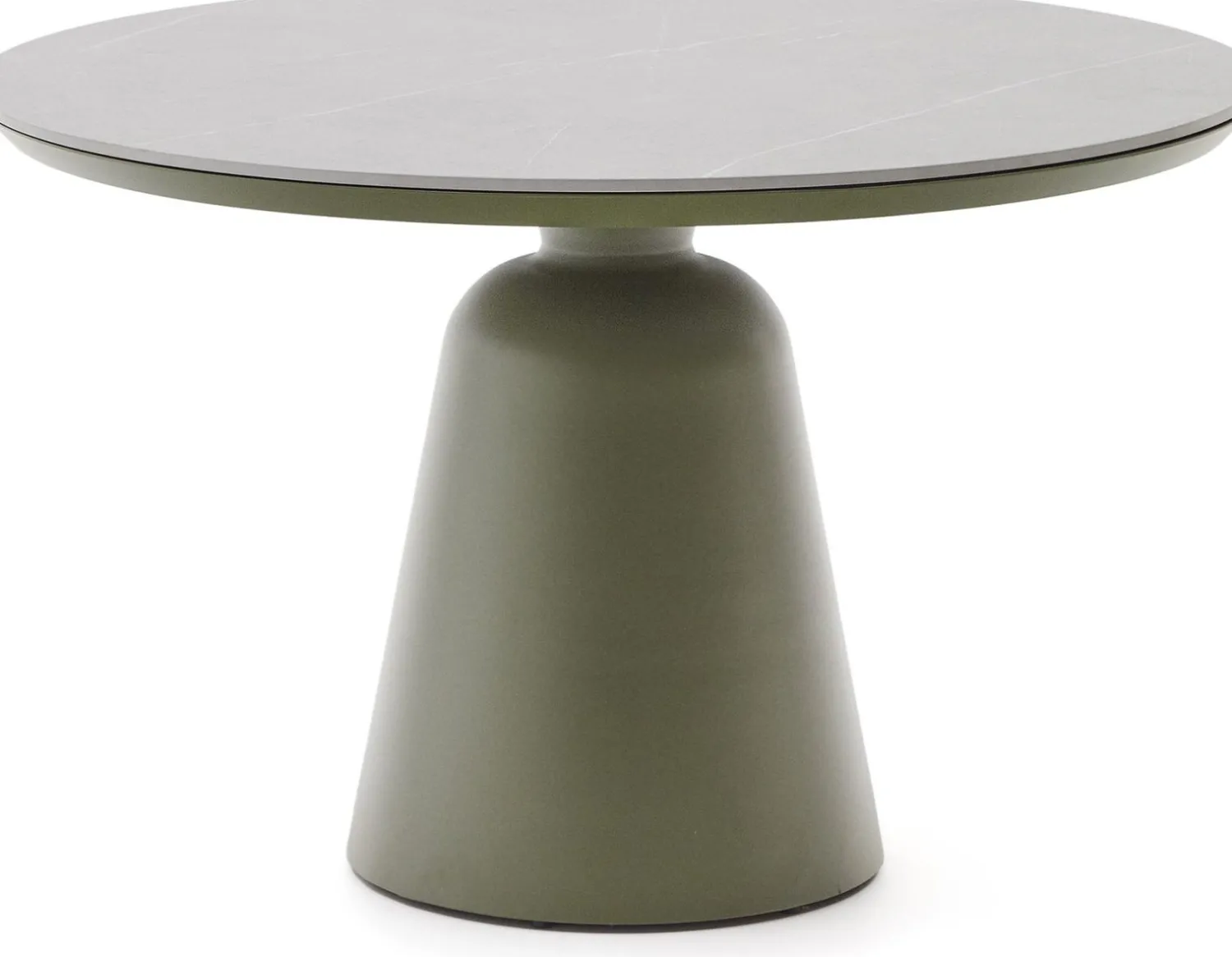 Tuintafels-Kave Home Tudons Ronde Tuintafel Groen