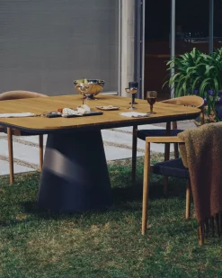 Tuintafels-Kave Home Tudons Tuintafel Grijs