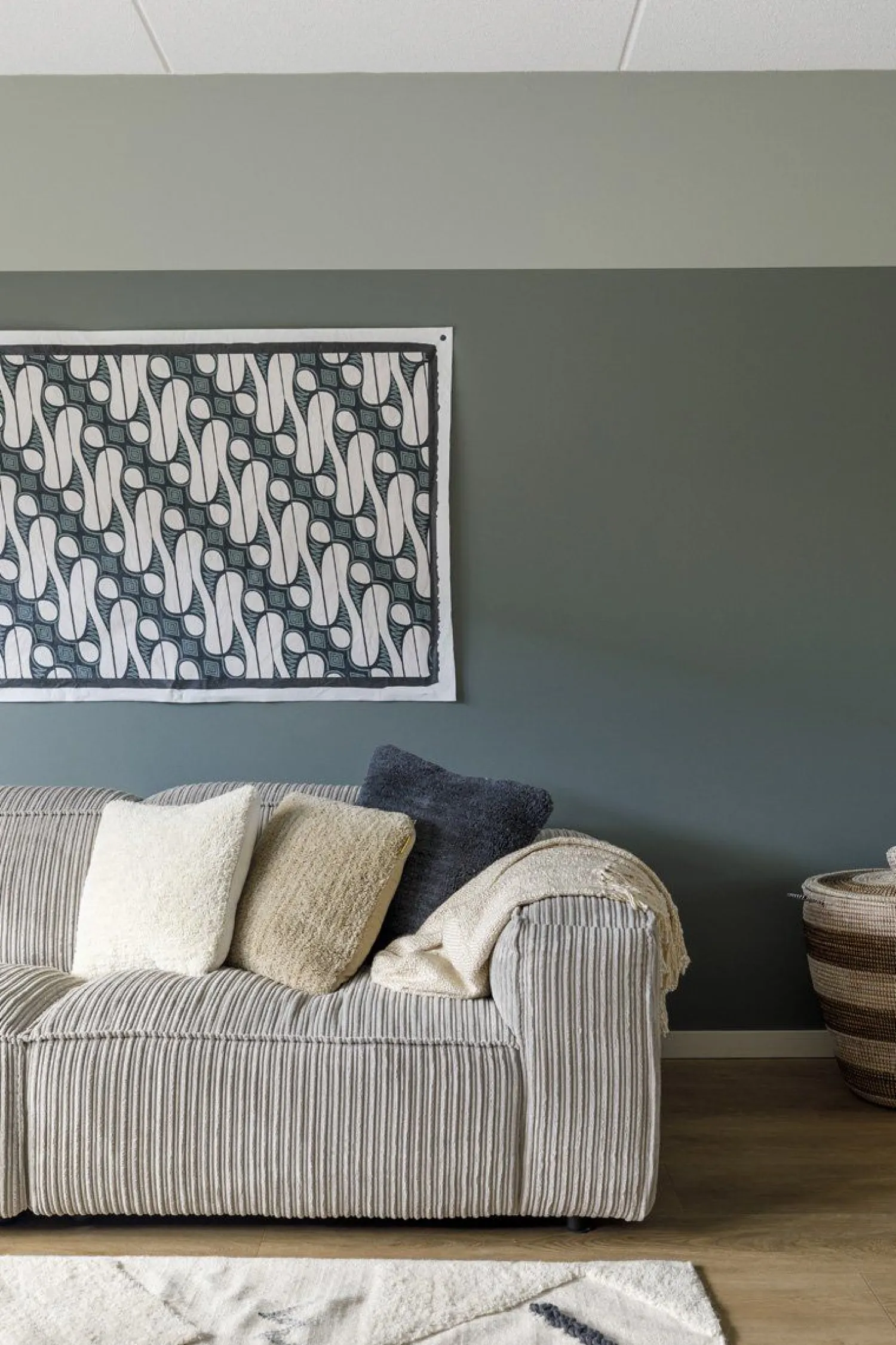 Sierkussens & Plaids-Eijerkamp Collectie Tufted Sierkussen Cocoon Beige