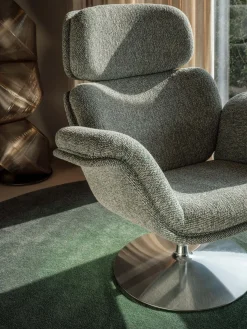 Design Fauteuils-Artifort Tulip F550 Fauteuil Grijs
