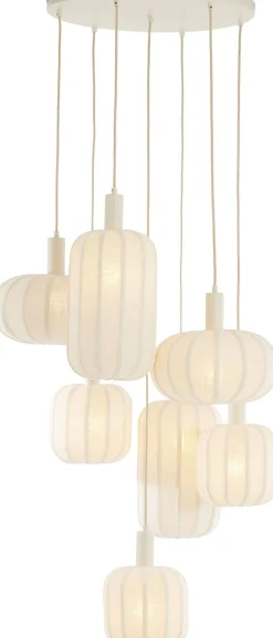 Moderne Hanglampen|Moderne Hanglampen-Trendhopper Tulsa Hanglamp Creme