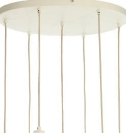 Moderne Hanglampen|Moderne Hanglampen-Trendhopper Tulsa Hanglamp Creme