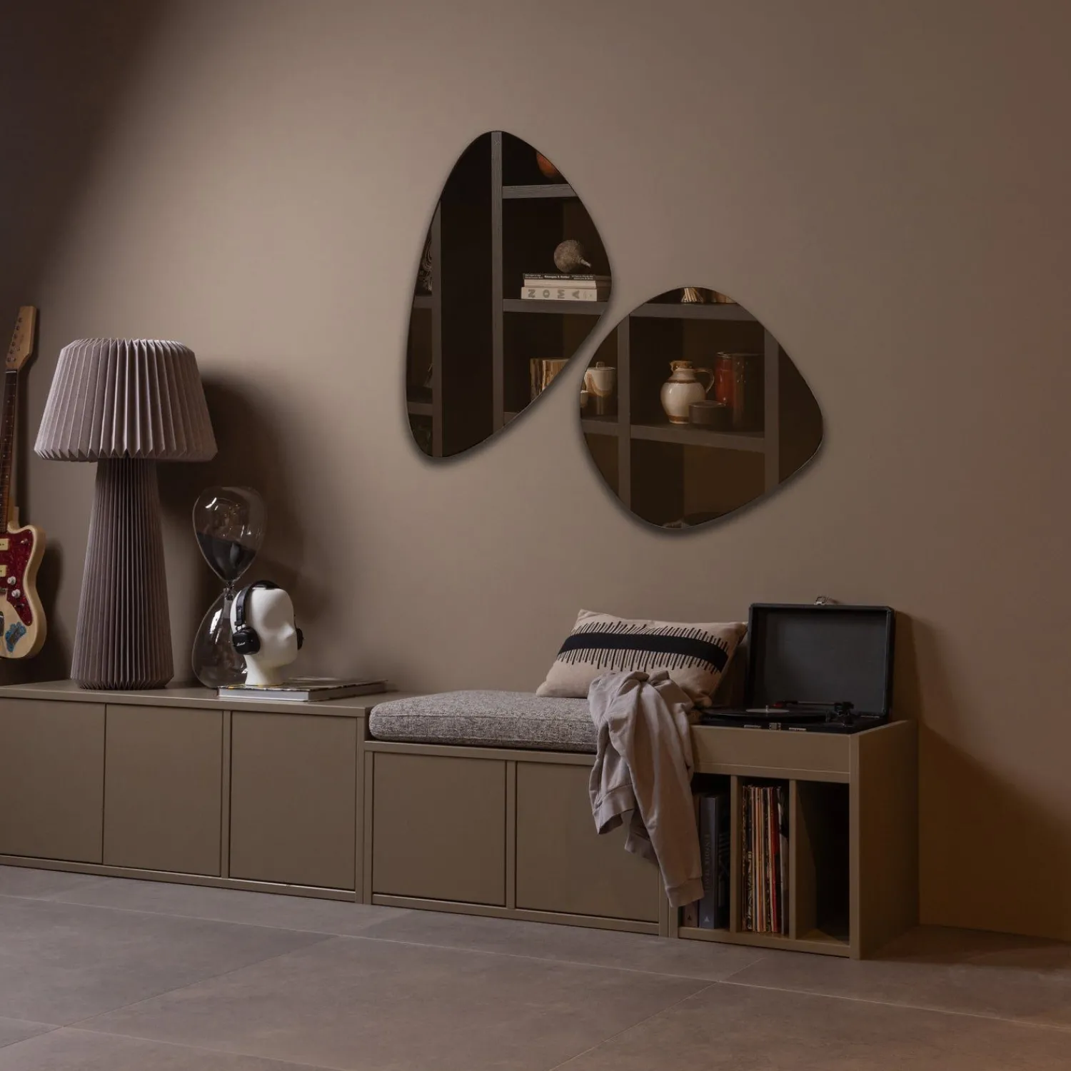 Tv-Meubels-WOOOD Turner Tv-meubel Mud