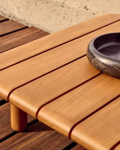 Tuintafels|Houten Salontafels-Kave Home Turqueta Salontafel Naturel