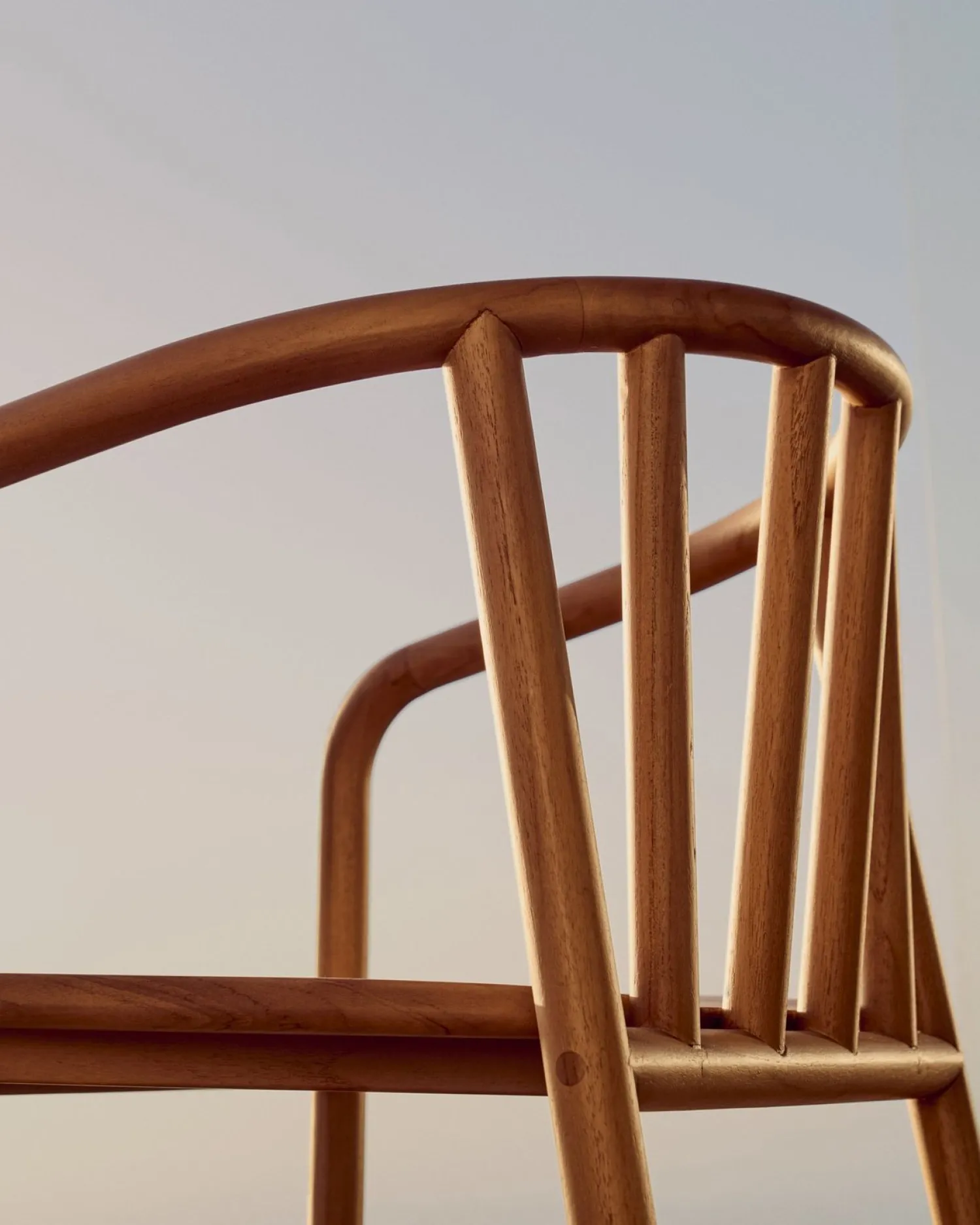 Tuinstoelen-Kave Home Turqueta Tuinstoel Naturel