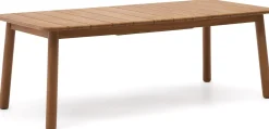 Tuintafels-Kave Home Turqueta Uitschuifbare Tuintafel Naturel