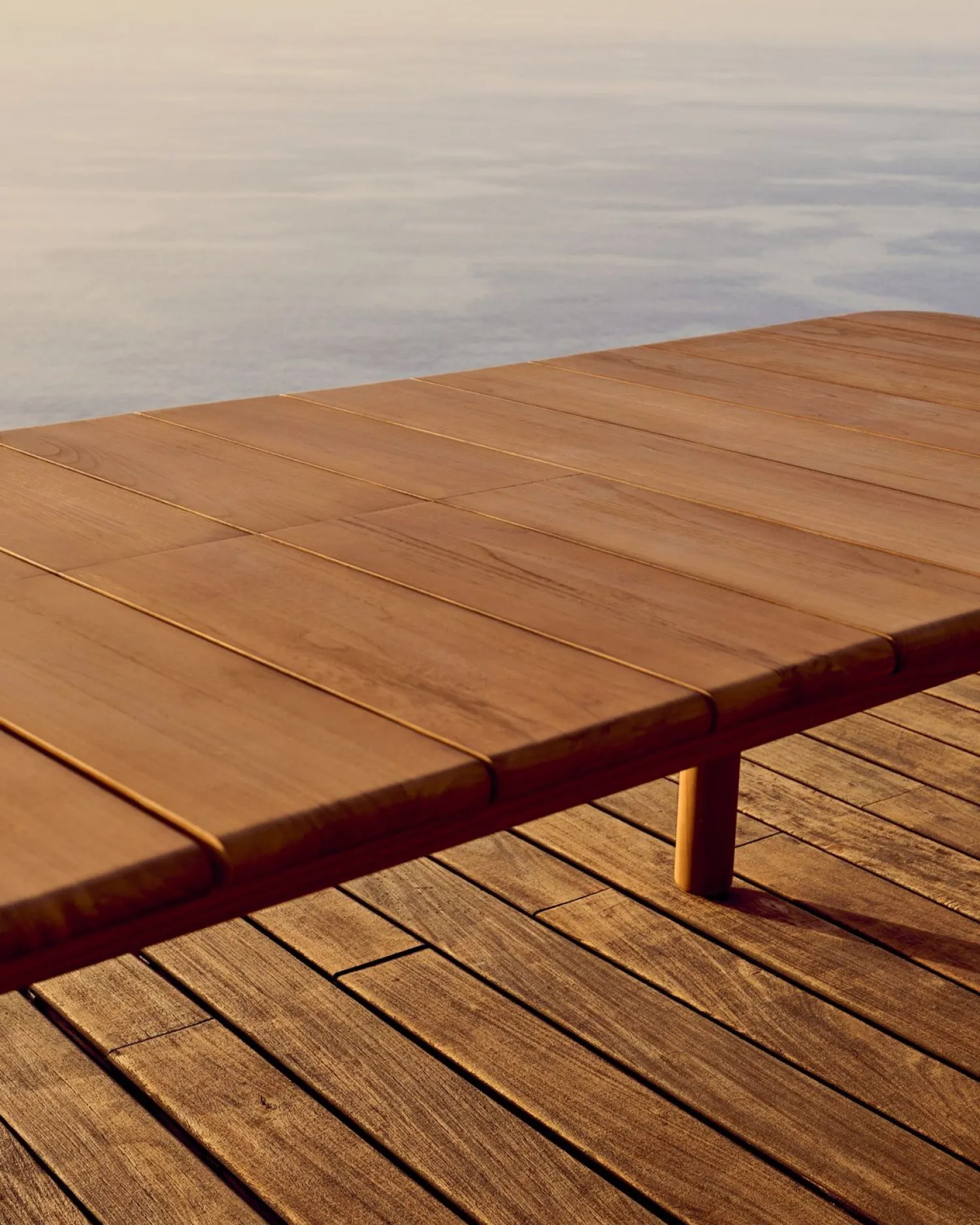 Tuintafels-Kave Home Turqueta Uitschuifbare Tuintafel Naturel