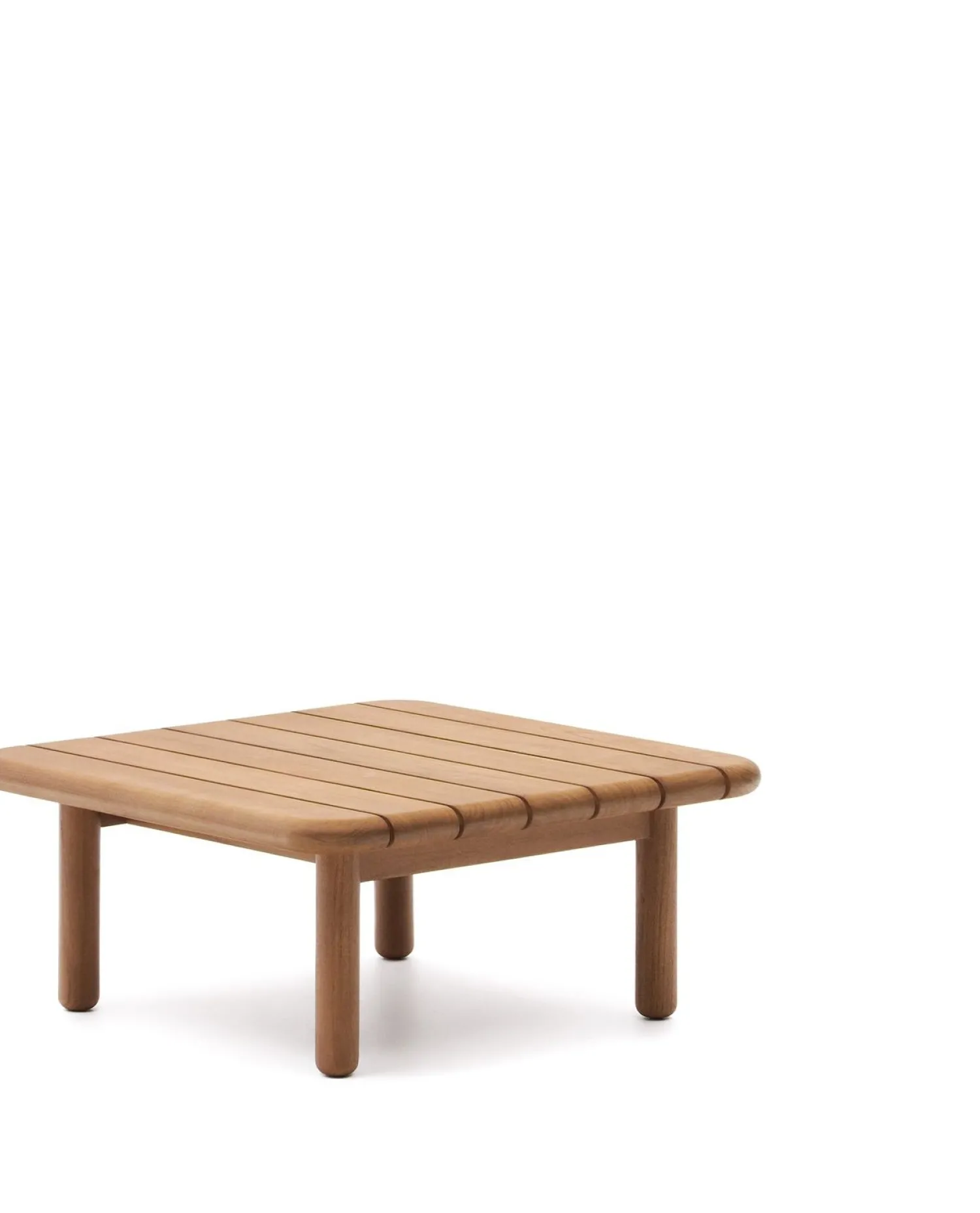 Houten Salontafels-Kave Home Turqueta Vierkante Salontafel Naturel