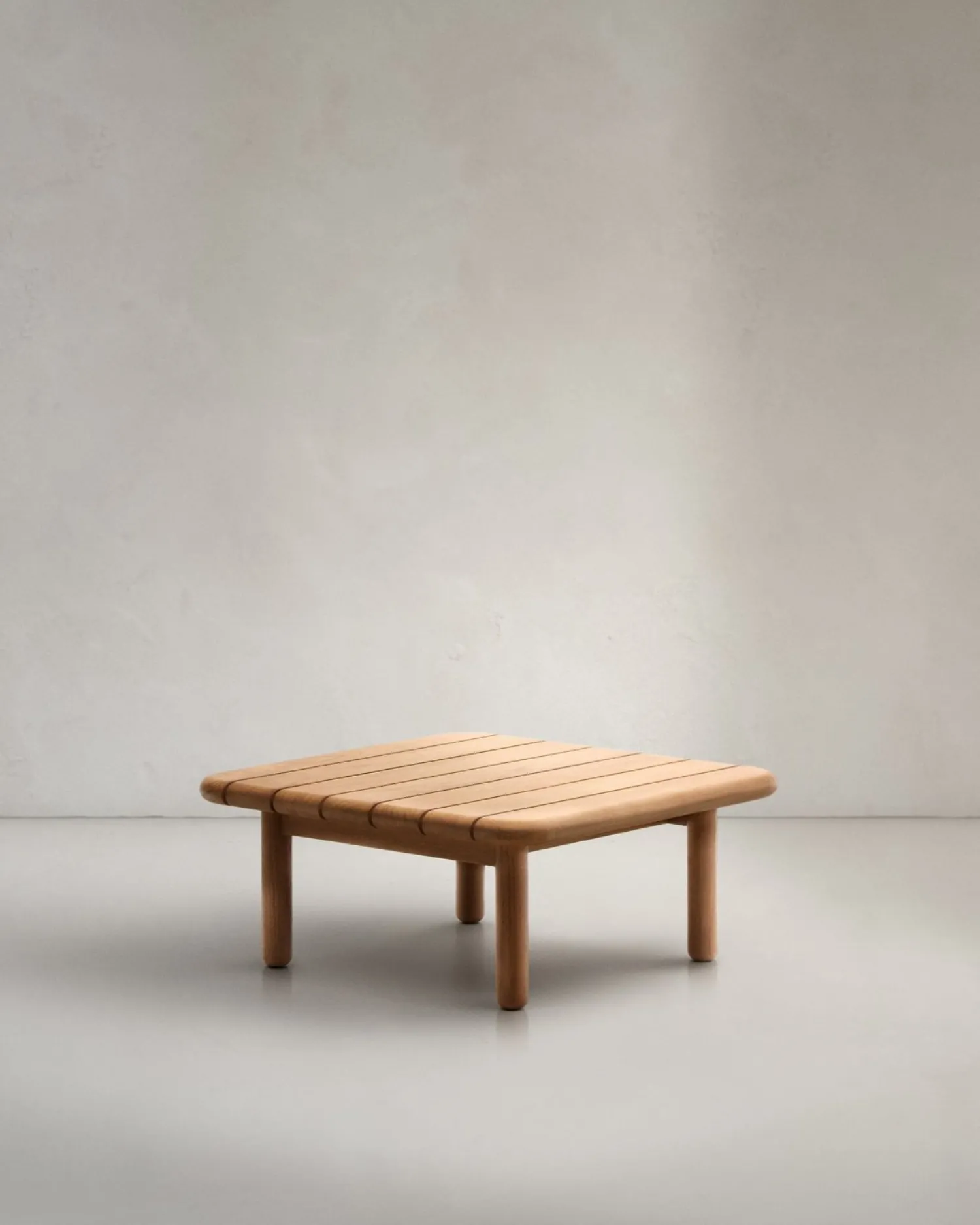 Houten Salontafels-Kave Home Turqueta Vierkante Salontafel Naturel