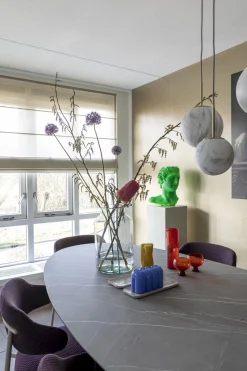 Organische Eettafels-Bree's New World Twinny Eettafel Zwart