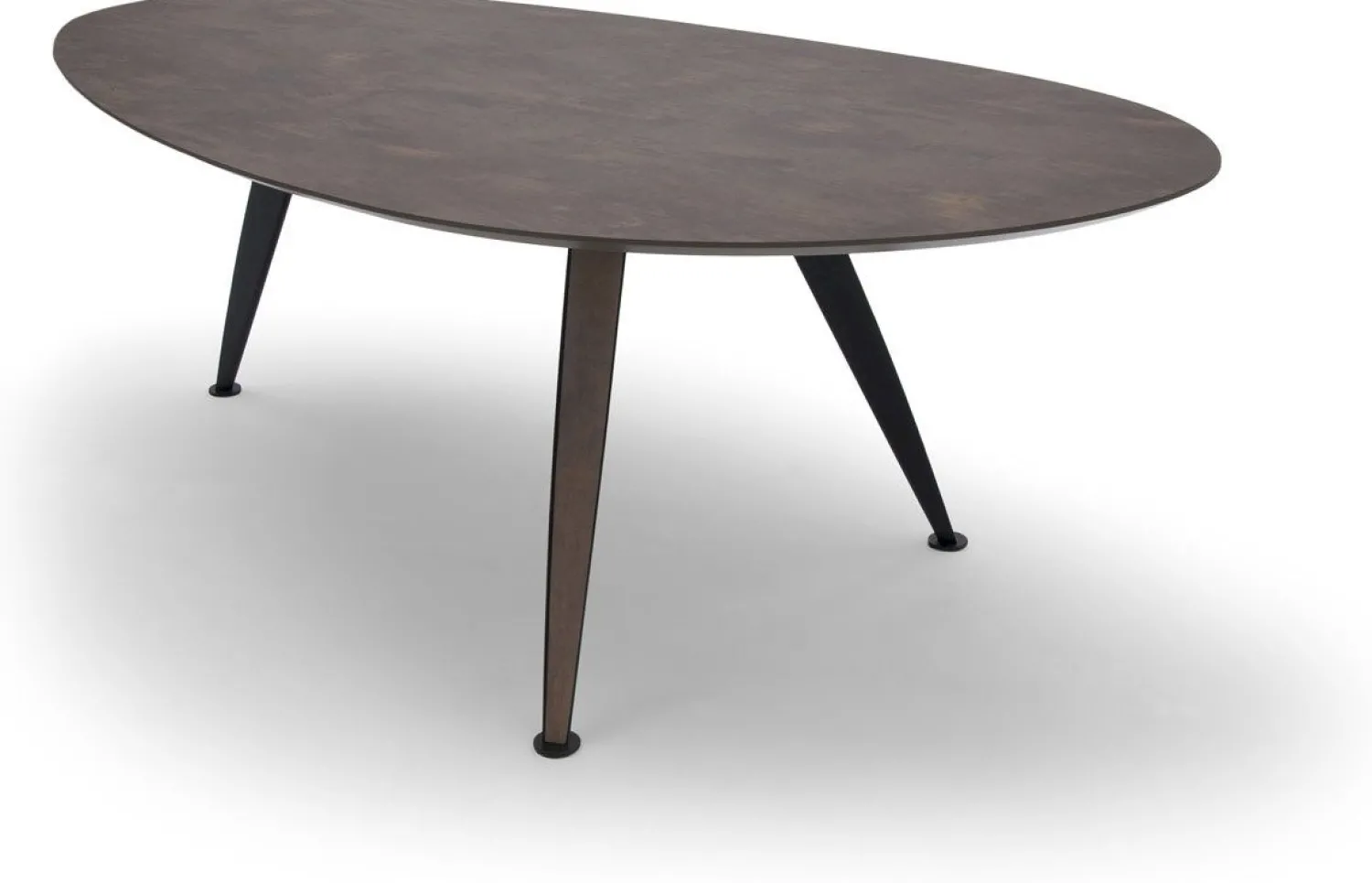 Organische Eettafels-Bree's New World Twinny Eettafel Zwart