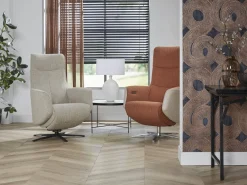 Relaxfauteuils-Eijerkamp Collectie Twister Pro Relaxfauteuil Creme
