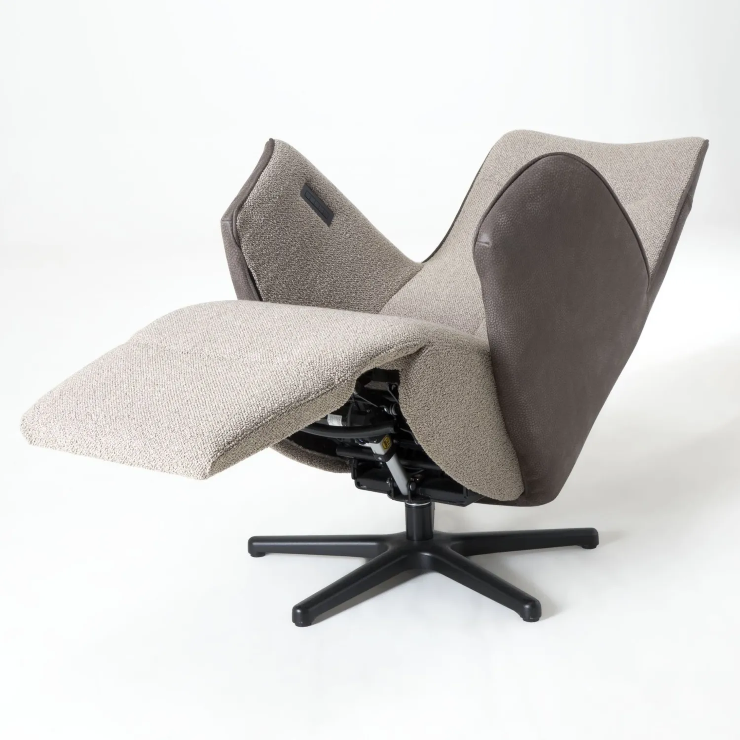 Relaxfauteuils-Eijerkamp Collectie Twister Pro Relaxfauteuil Creme